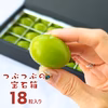 贈答品＊ぷりぷり大粒シャインマスカット【つぶつぶの宝石箱】18粒入り岡山県産