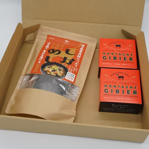 【母の日ギフト】大槌鹿の「しかめし」1袋＋コク旨シチュー缶2缶ギフトセット