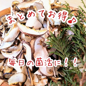 毎日の菌活に♪原木育ちのスライスしいたけ