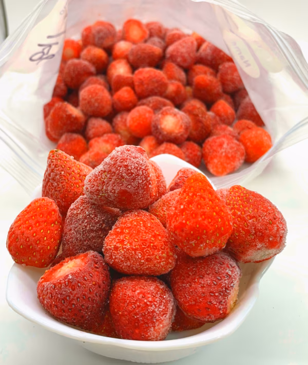 【朝摘み】急速冷凍 丸あまおう小粒約1.1kg 新鮮！苺(イチゴ)の王様 いちご