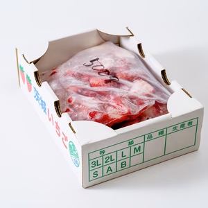 完熟冷凍いちご（１ｋｇ）　いちご農家さんからの直送品
