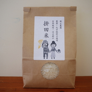 幻のお米！『自然栽培米ササシグレ白米』掛田米