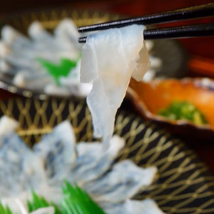 《お一人様用》とらふぐ刺身セット(一人前×2皿)