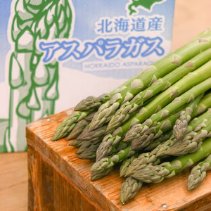 朝採れ！富良野産アスパラ　M−２Lサイズ