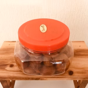 【お料理用つぶれ梅】　塩分控えめ！　はちみつリンゴ酢梅５００ｇ　塩分６％