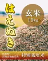 【H29新米】【玄米】はえぬき10kg 山形県飯豊町産 特別栽培米