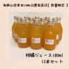 果汁100％！ 搾りたての柑橘ジュース　180ml×12本