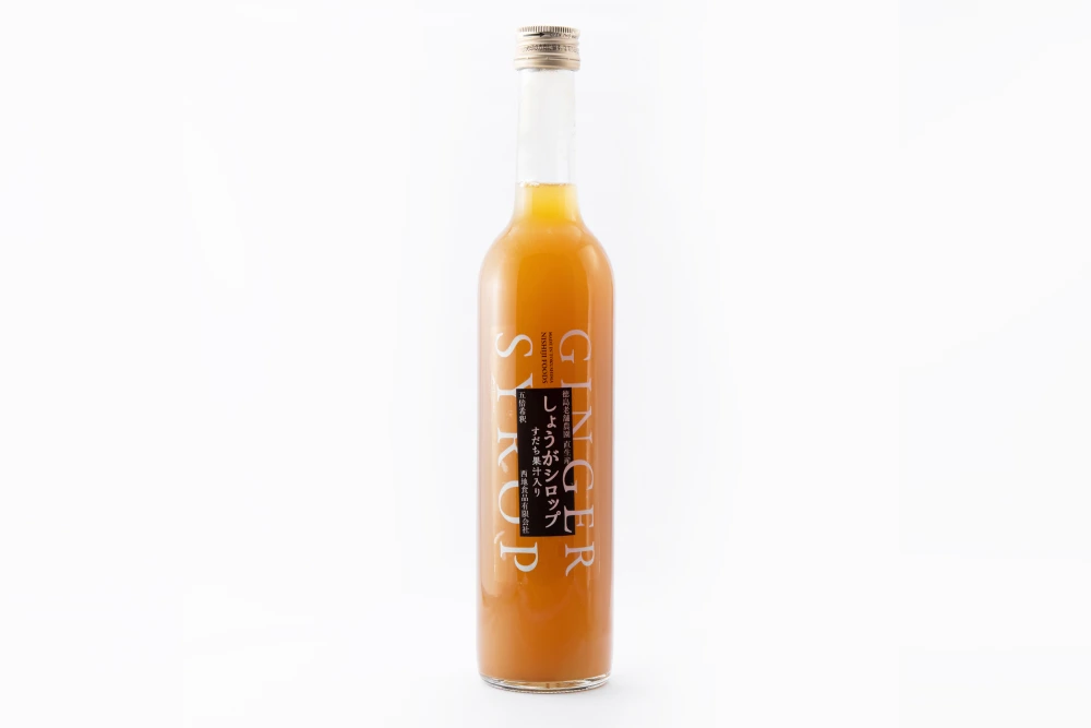 完全無添加　しょうがシロップ (1本:500ml※五倍希釈)