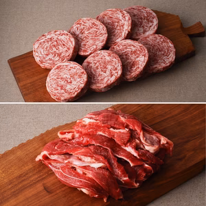 【お買い得セット商品★】人気ロールステーキと牛スジ