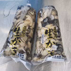12日発送　牡蠣剥き身 たっぷり1ｋg　Ｗ殺菌で安心安全！
