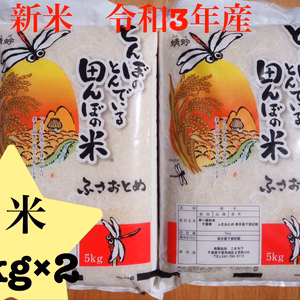 新米　令和3年産　ふさおとめ　白米　10kg