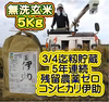 3/4迄 籾貯蔵 ５年連続残留農薬ゼロ 無洗玄米 コシヒカリ伊助 5Kg