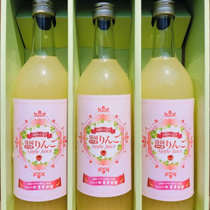 皮ごとまる絞り　100％りんごジュース
