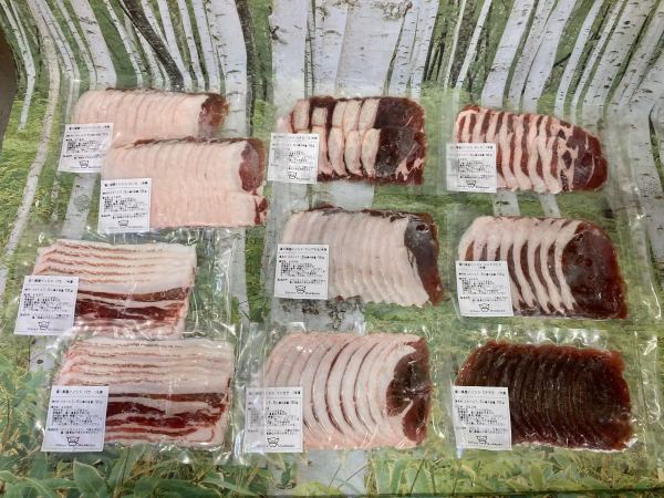 寒い日の鍋に！イノシシ肉しゃぶしゃぶセット8種1kg 追加2/13