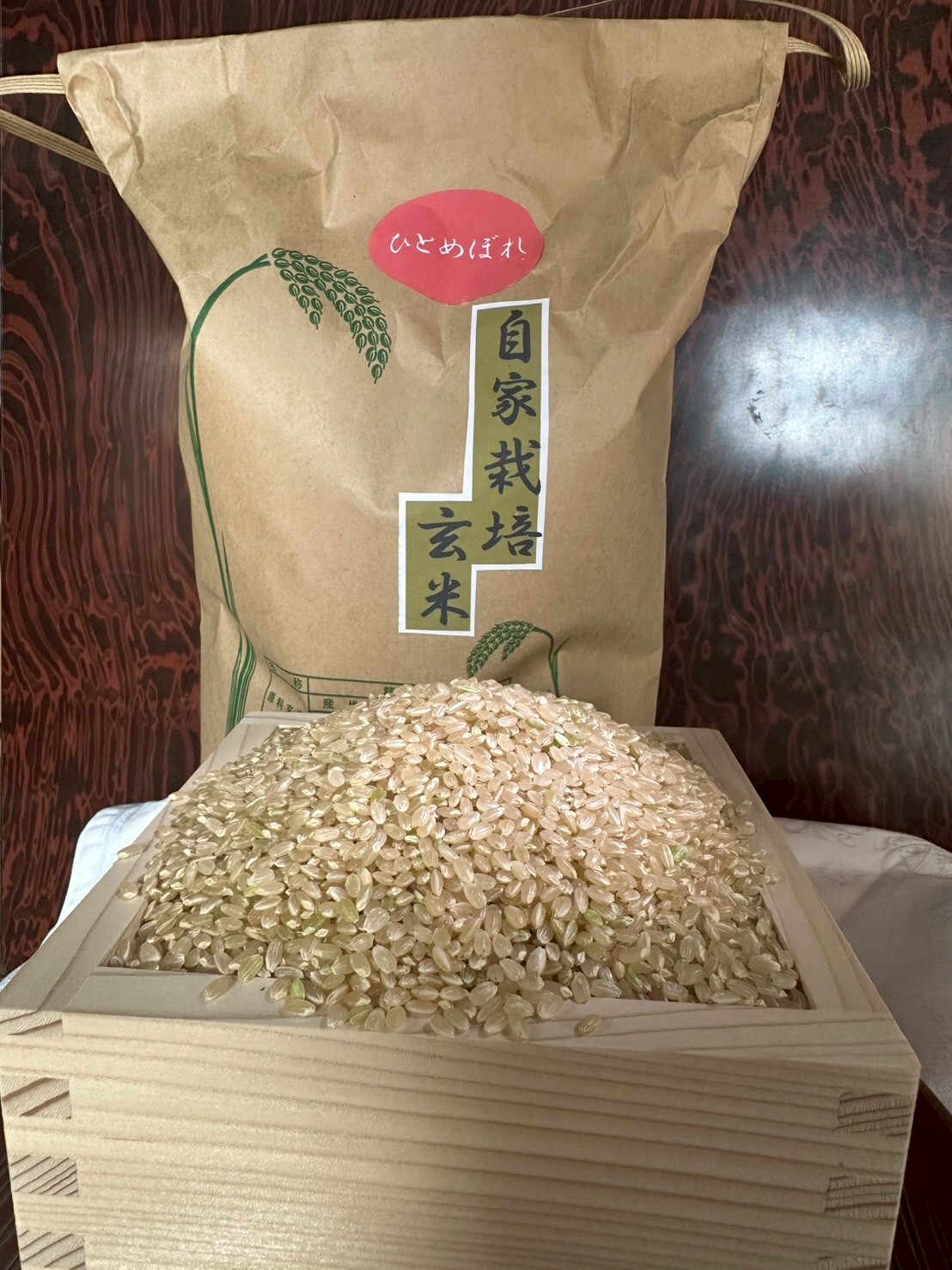 令和6年産農家直送 岩手県産ひとめぼれ 玄米30キロ miuranouen_iwate-hitomebore-30by1