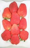 幸せイチゴ-形いろいろ(静岡研究開発品種：紅ほっぺ）