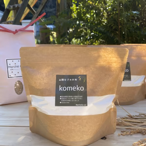 農園女子の米粉　komeko 500g 農薬化学肥料不使用のお米でつくりました