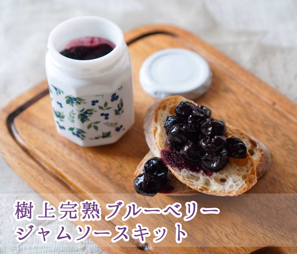 【福袋2023】金沢から樹上完熟ブルーベリーの手作りジャムソースキット