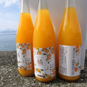 温州・愛果28号ミックス　ストレートジュース　4合（720ml）瓶6本入り