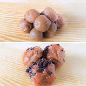 お弁当用はちみつ小梅500g　かつお梅500g