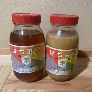 蜜と結晶蜜　百花（栗蜜より）
