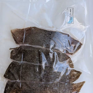 三陸産　天然ヒラメ切り身　4〜5切れ　450g〜600g