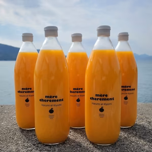 無添加100％はるみ＆きよみストレートジュース1000ｍｌ2本セット～