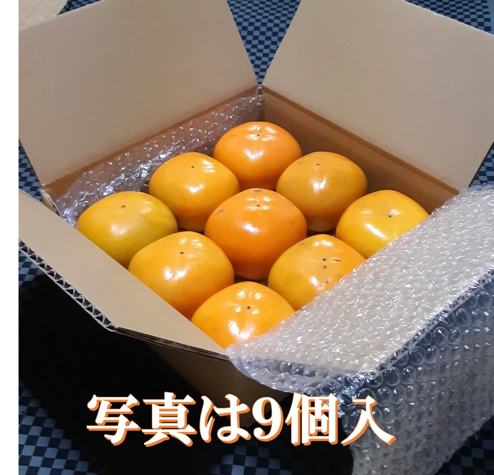 柿　ヒラタネ　20キロ　ご家庭用
