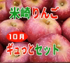 【米崎りんご】10月のりんごギュッとセット！