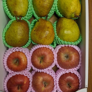 りんごとラ・フランスXmas