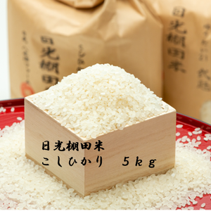 日光棚田米 コシヒカリ 精米　２ｋｇ　令和2年度産