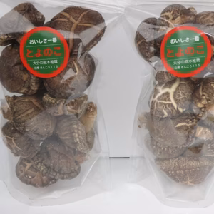 乾椎茸　肉厚どんこ（水戻し不要　大分産　１００ｇ入り２袋　 ビタミンDが豊富