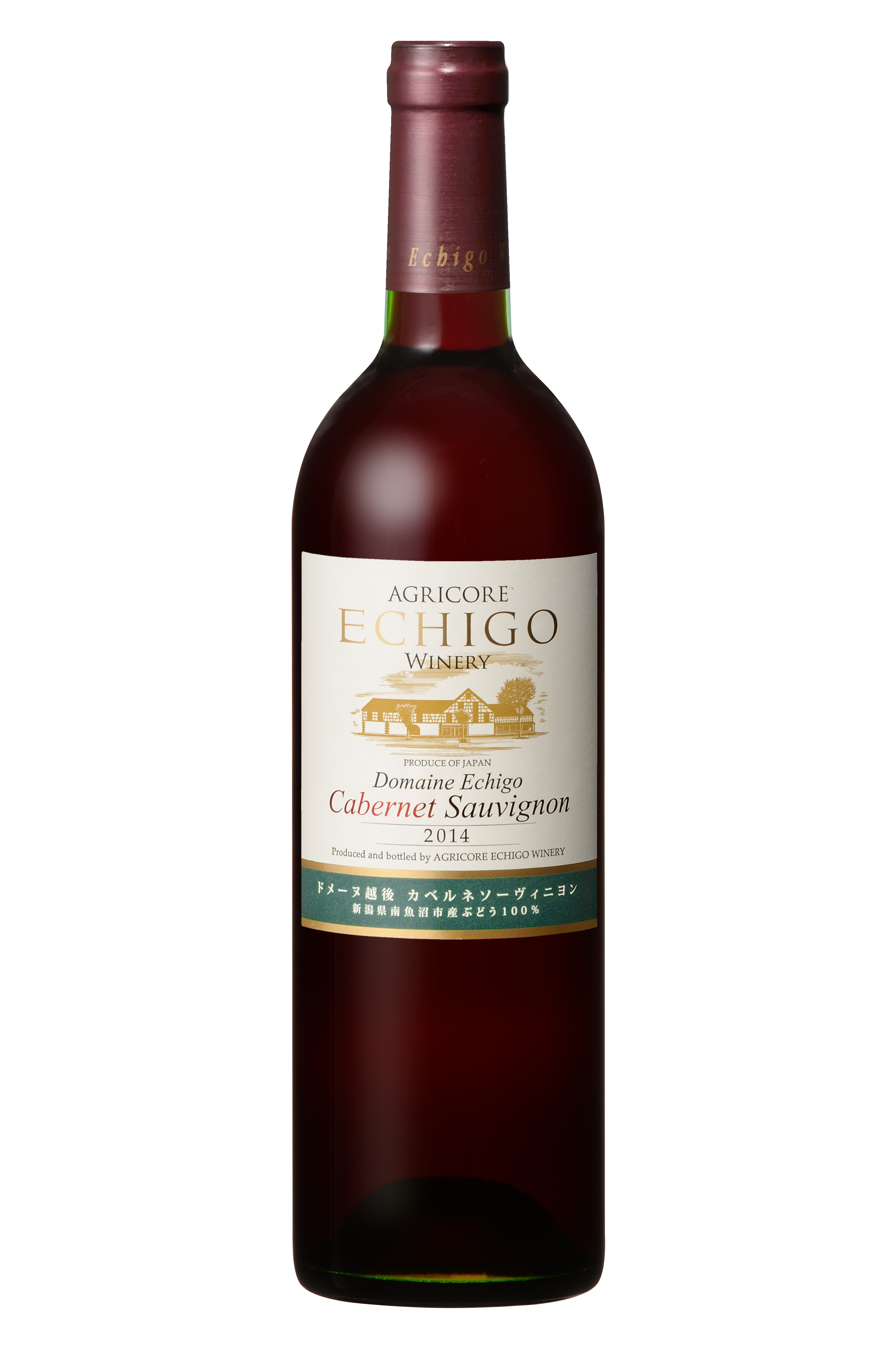 ドメーヌ越後カベルネソーヴィニヨン(赤)750ml 750ml 1本