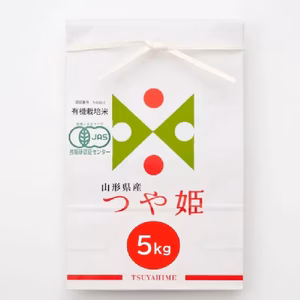 【新米】令和7年産 JAS有機栽培つや姫白米5㎏