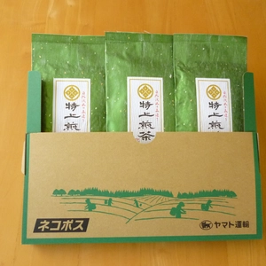 【令和6年新茶】ネコポス専用　静岡（森町産）深蒸煎茶　「特上煎茶」 