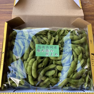 越後長岡産  枝豆  『藤兵衛の枝豆』 900g