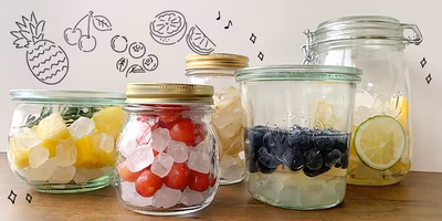 １：１で入れるだけ。簡単“自家製シロップ”🍍🍒🍋🫐で旬の味を長く楽しもう✨