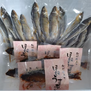 紀州仕立て鮎『ほねうま煮』とうまみ干セット
