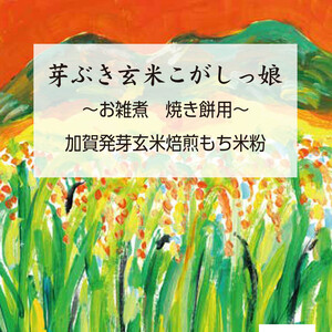 芽ぶき玄米こがしっ娘～お雑煮・焼餅用～　400g　1袋