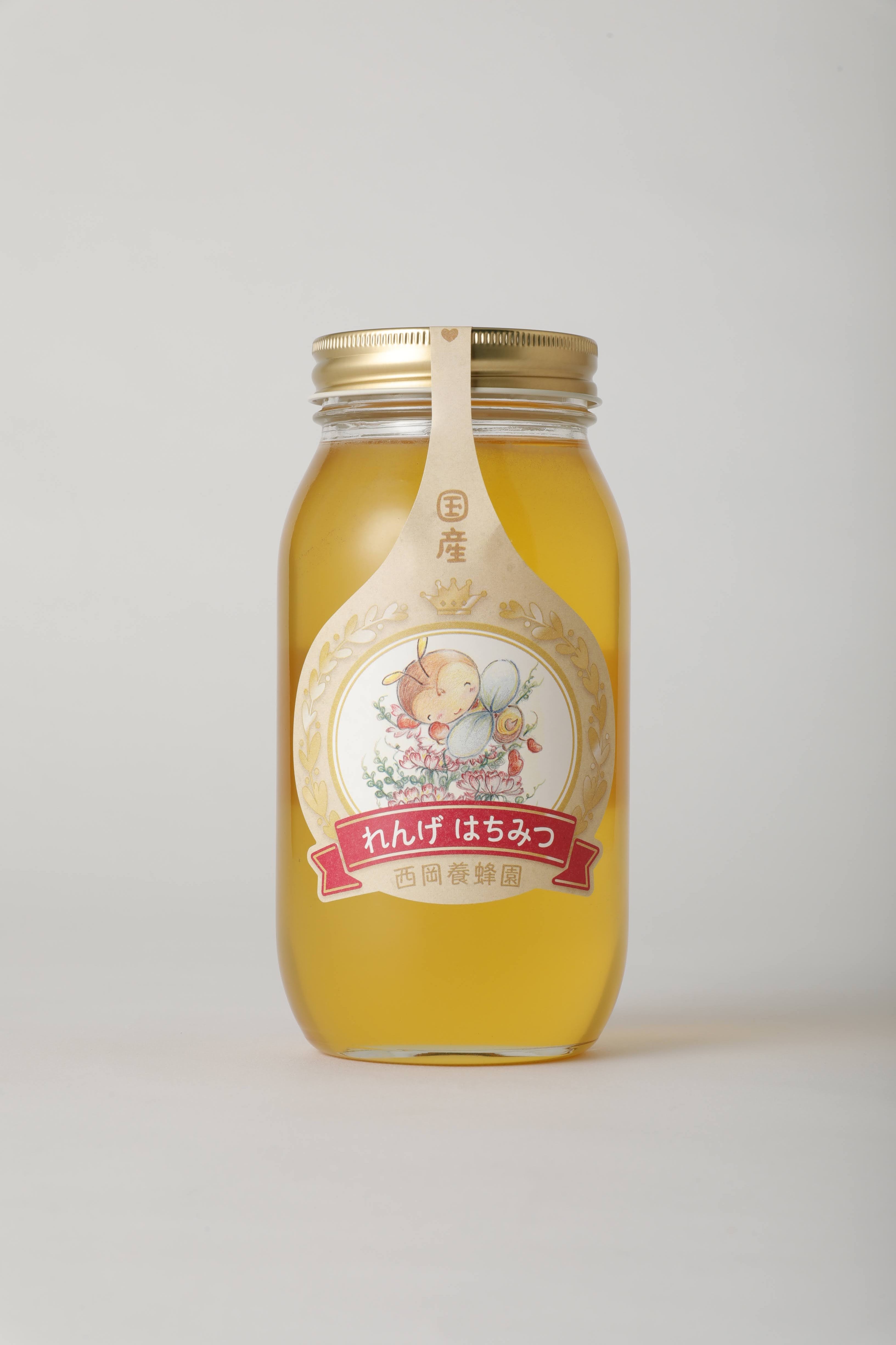 国産純粋れんげ蜂蜜 １kg｜蜂蜜の商品詳細｜ポケットマルシェ｜産直