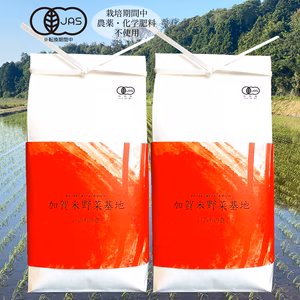 【新米】農薬・化学肥料不使用『いのちの壱』玄米10㎏【有機JAS】