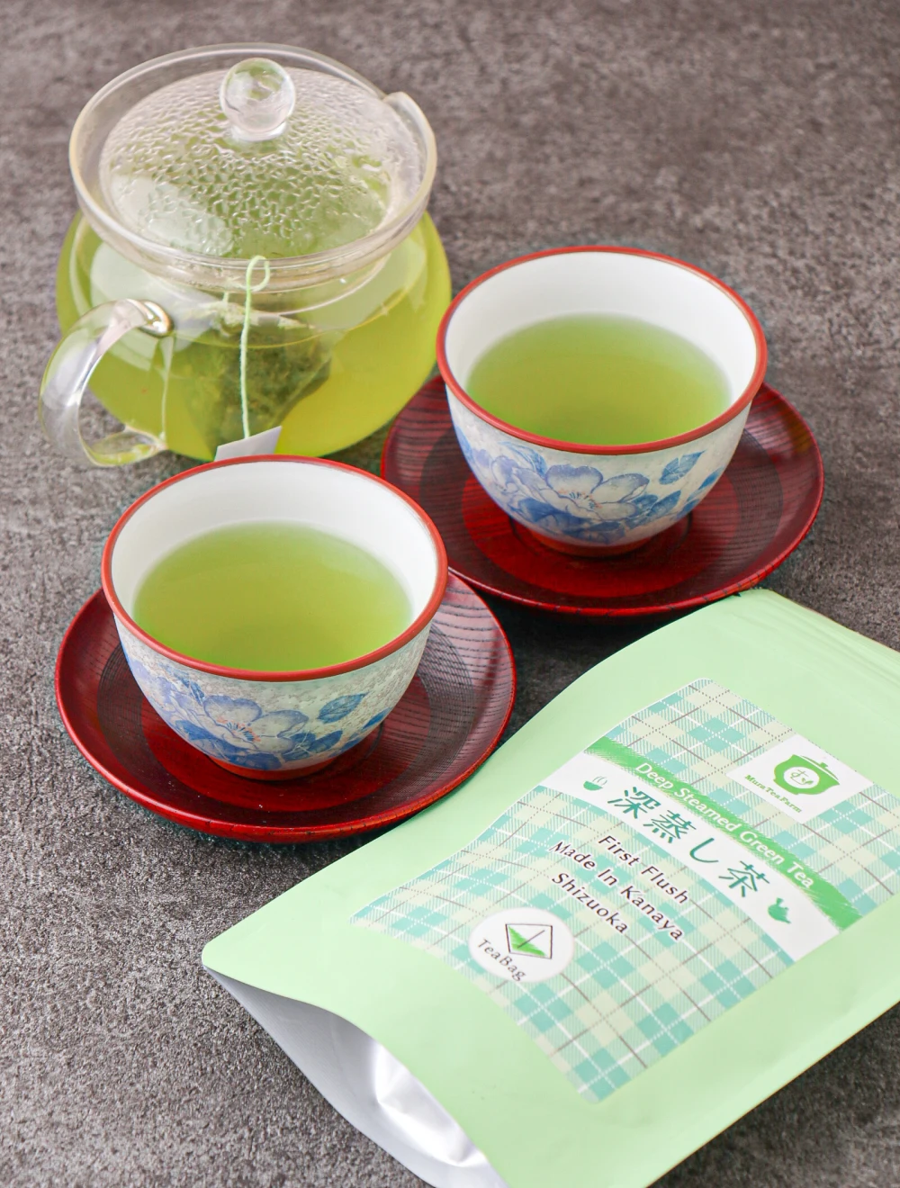 【ティーバッグ飲み比べ】つゆひかり・深蒸し茶ティーバッグ