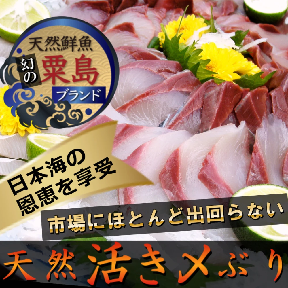 【一流割烹料理店御用達】日本海ブランド"天然国産"活き〆ぶり刺身＆ぶりしゃぶ用