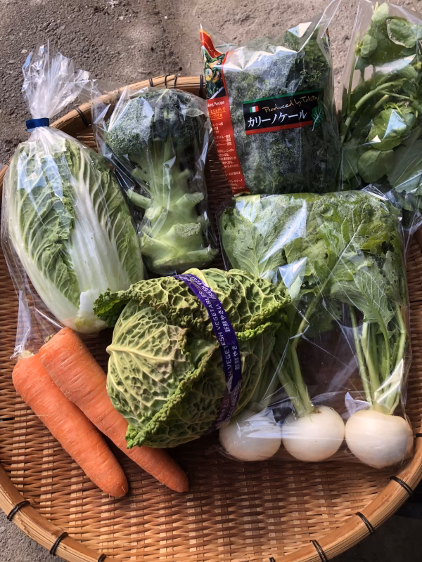 馬場ファームお試し冬野菜セット（５点）