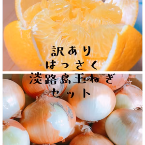 大サービス!!訳ありはっさく・淡路島玉ねぎセット