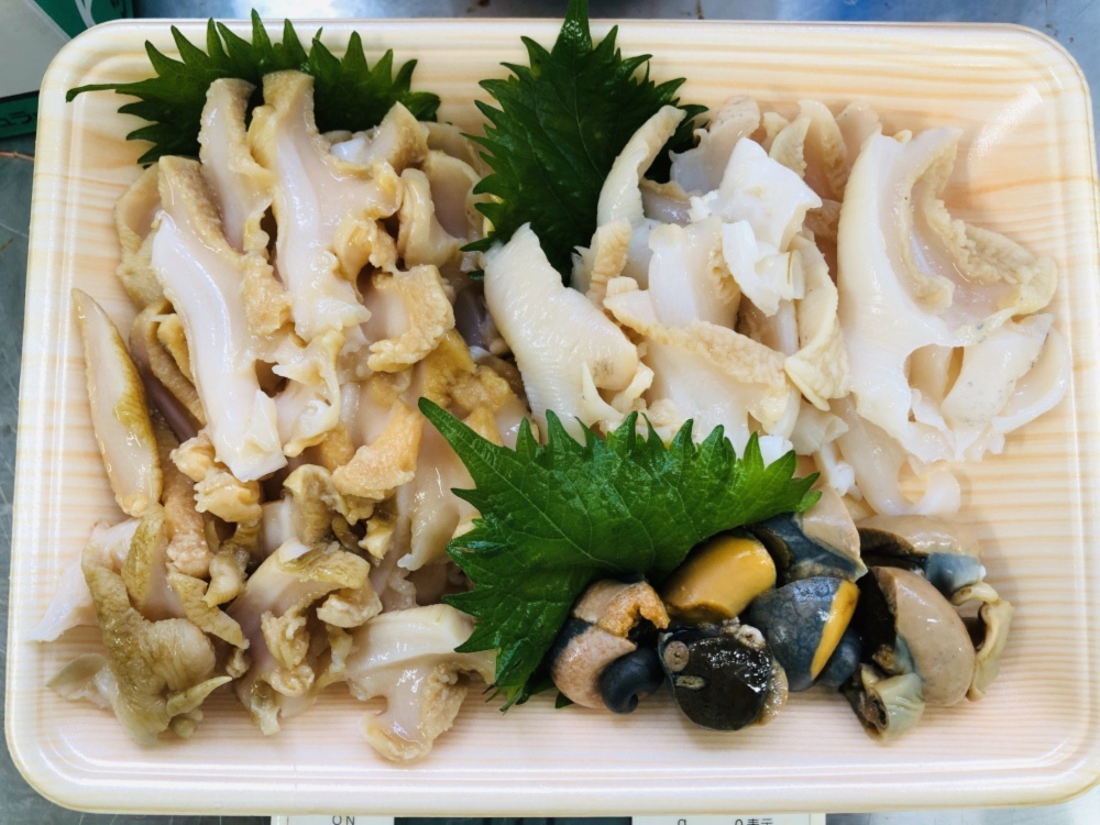鼠ヶ関港産 深海性バイ貝刺身食べくらべセット 農家漁師から産地直送の通販 ポケットマルシェ
