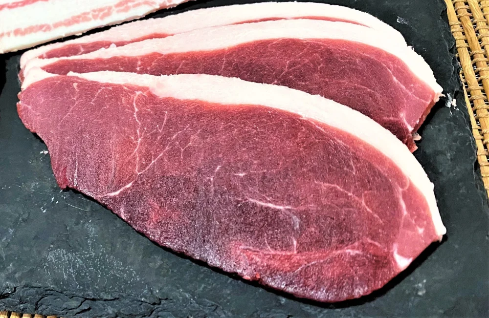 イノシシもも肉スライス300ｇ～【売りつくし格安】焼いても、茹でても、煮た