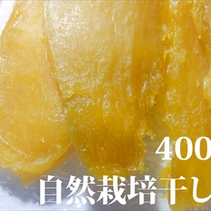 干し芋　400ｇ（200g×2袋）自然栽培べにはるか　発送日12/25頃より順次