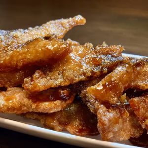 揚げてパリパリ！給食でも大人気の鯉の唐揚げ用スライス！300g(150g×2パッ