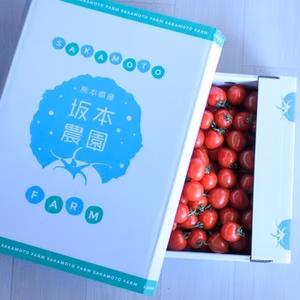 お得な3kg❗️いちごのようなハート型のトマト☆トマトベリー